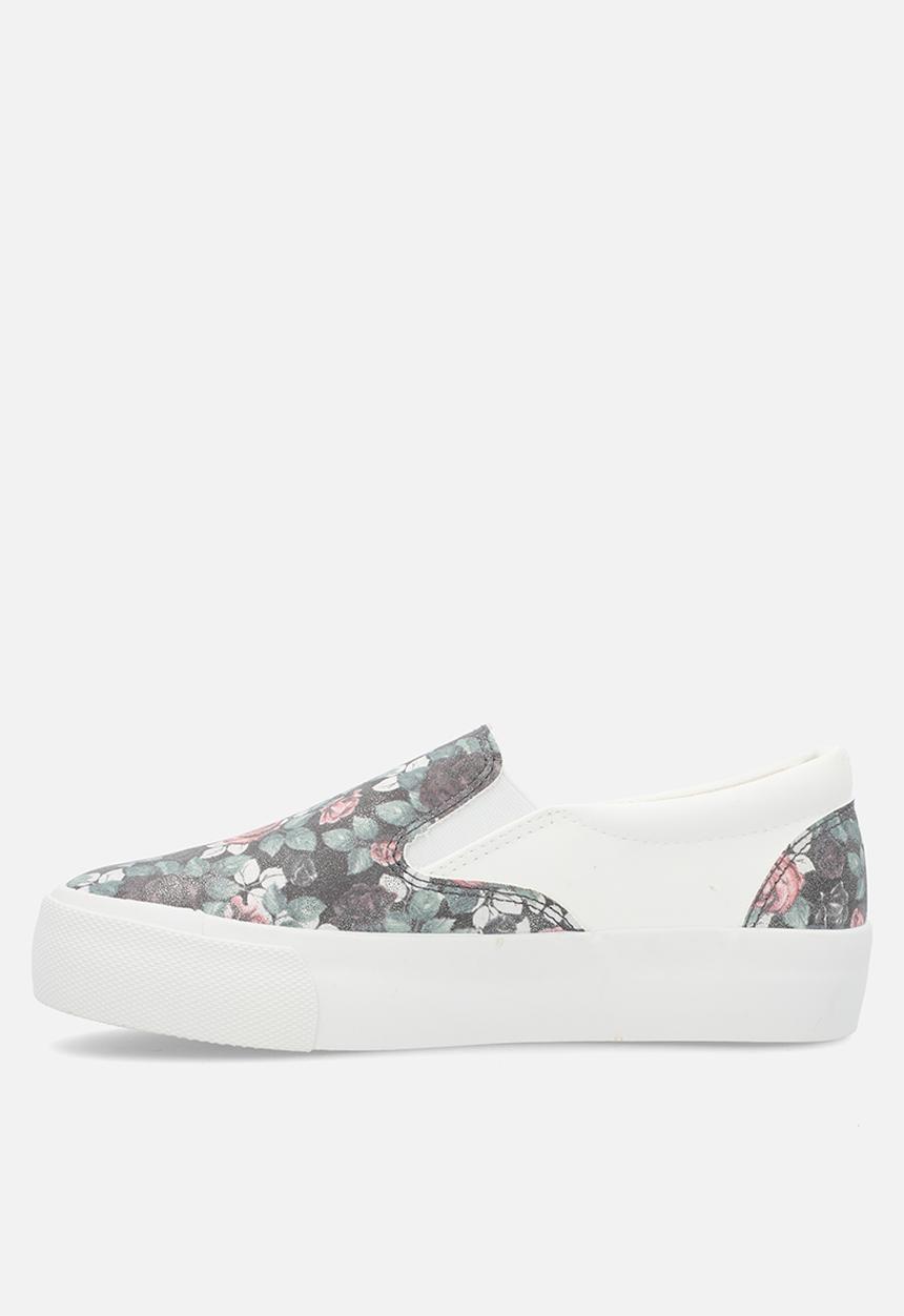 Madison® - Floral sneaker - black