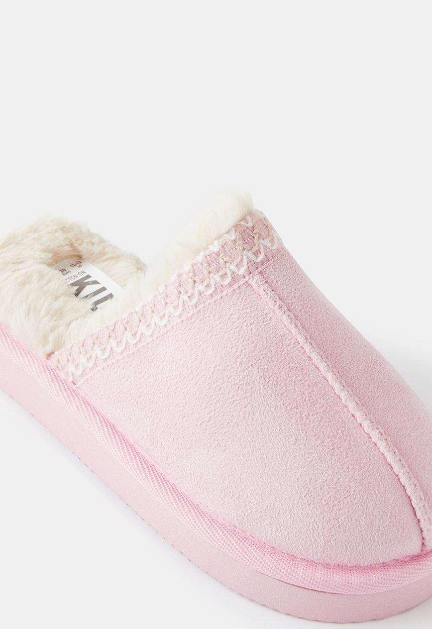 Cotton On - Kids slipper slide - blush pink