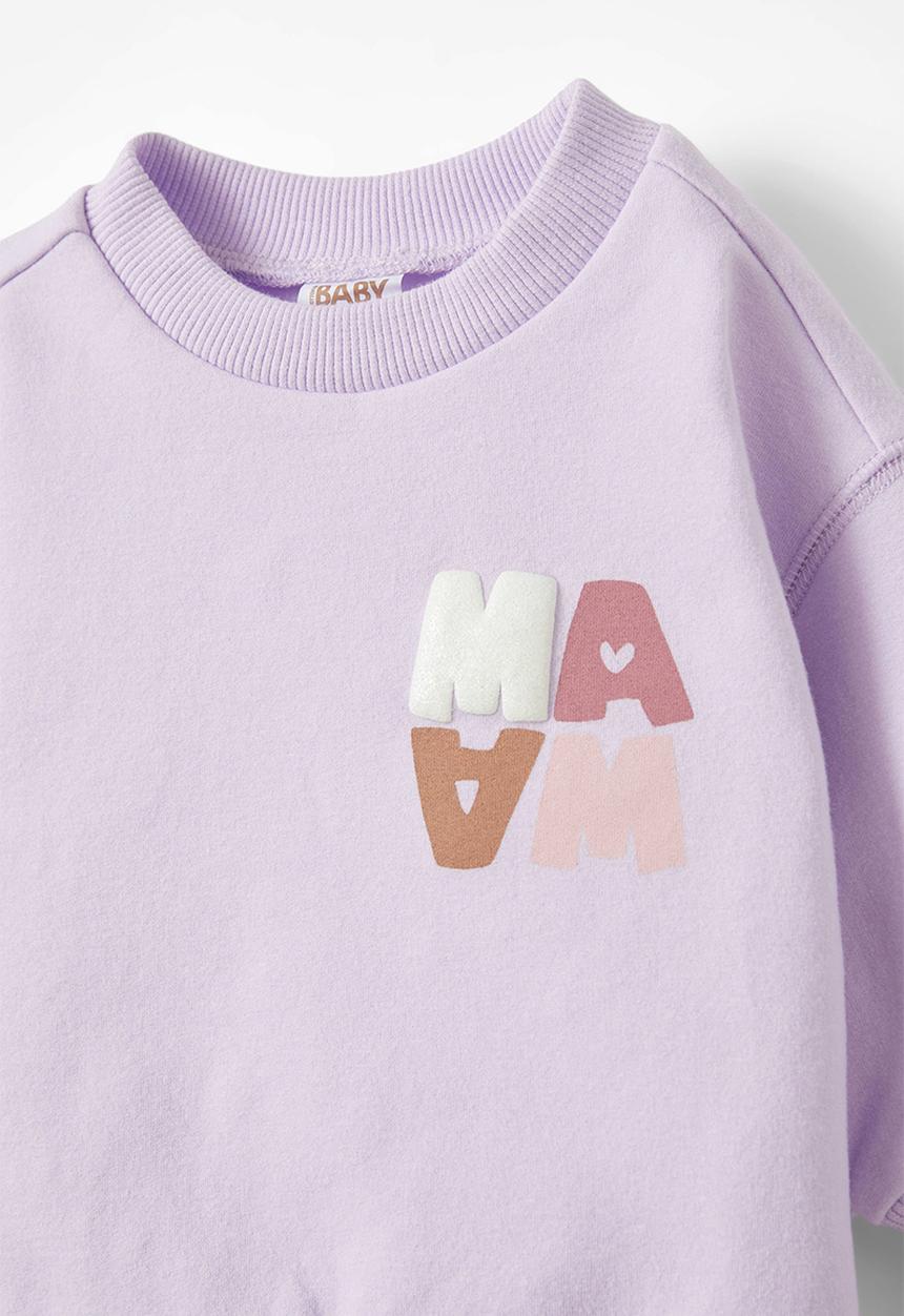 Cotton On - Alma drop shoulder sweater - vintage lilac/mama