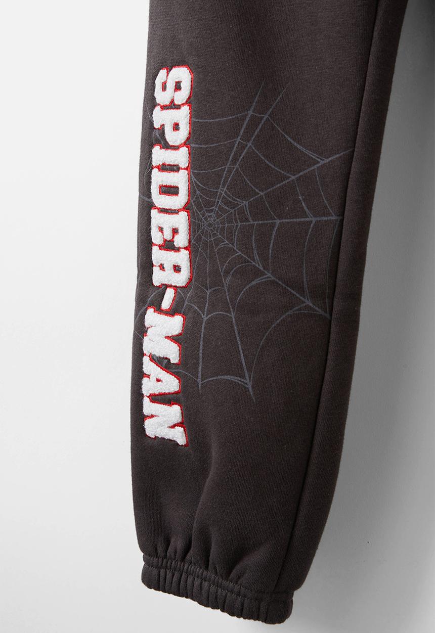Cotton On - License marlo trackpant - lcn mar phantom/spiderman web