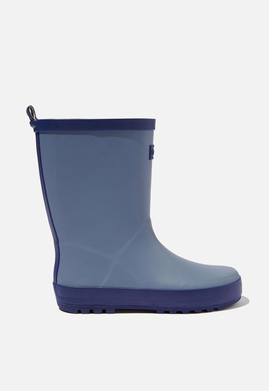 Cotton On - Kids rainboot - steel/in the navy