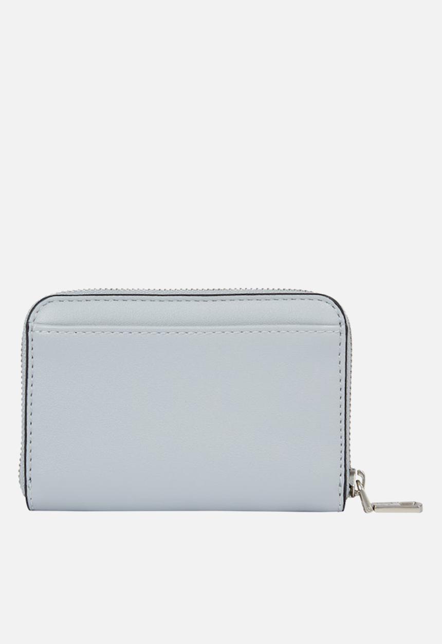 Calvin Klein - Sculpted zip around purse - quarry