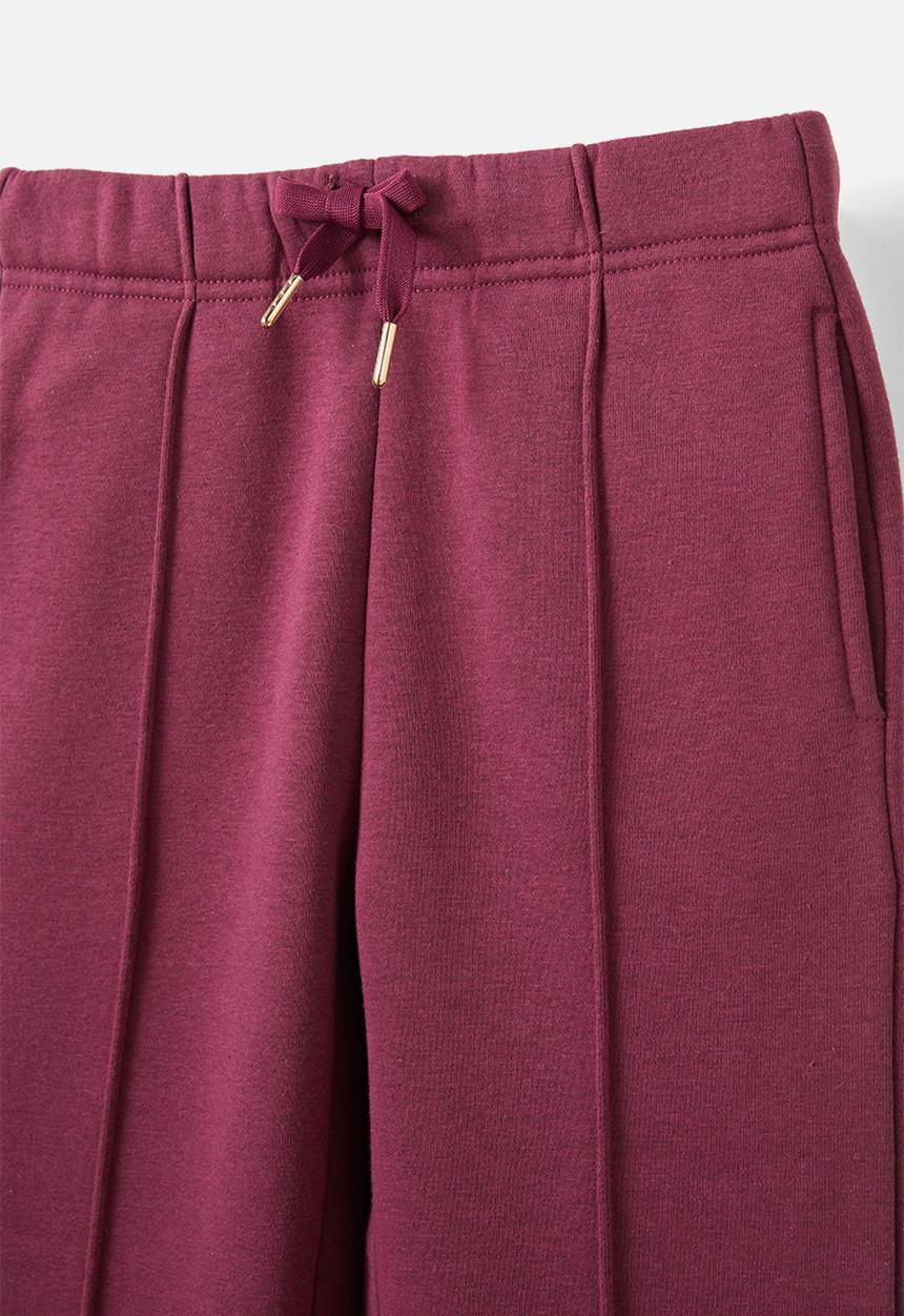 Cotton On - Paige wide leg pant - crushed berry