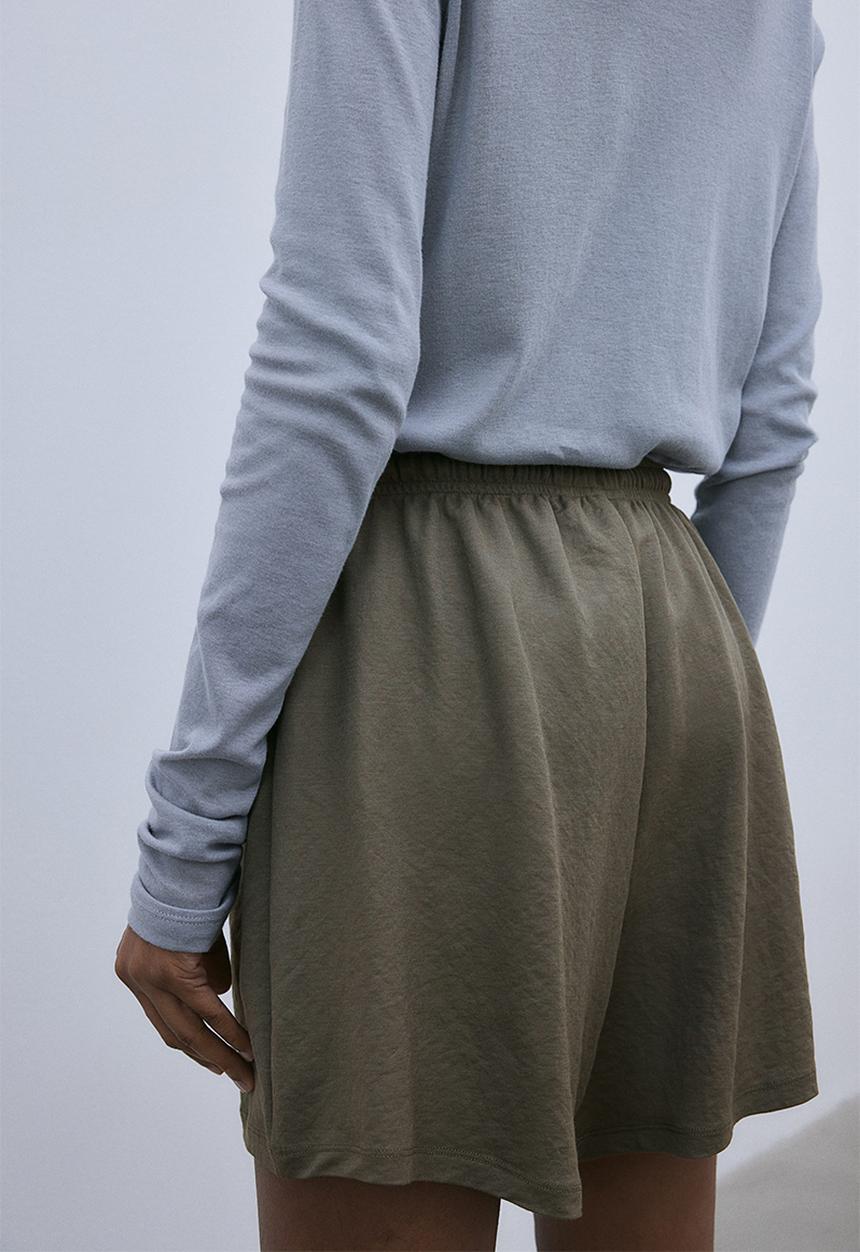 H&M - Pull-on shorts - dark khaki green