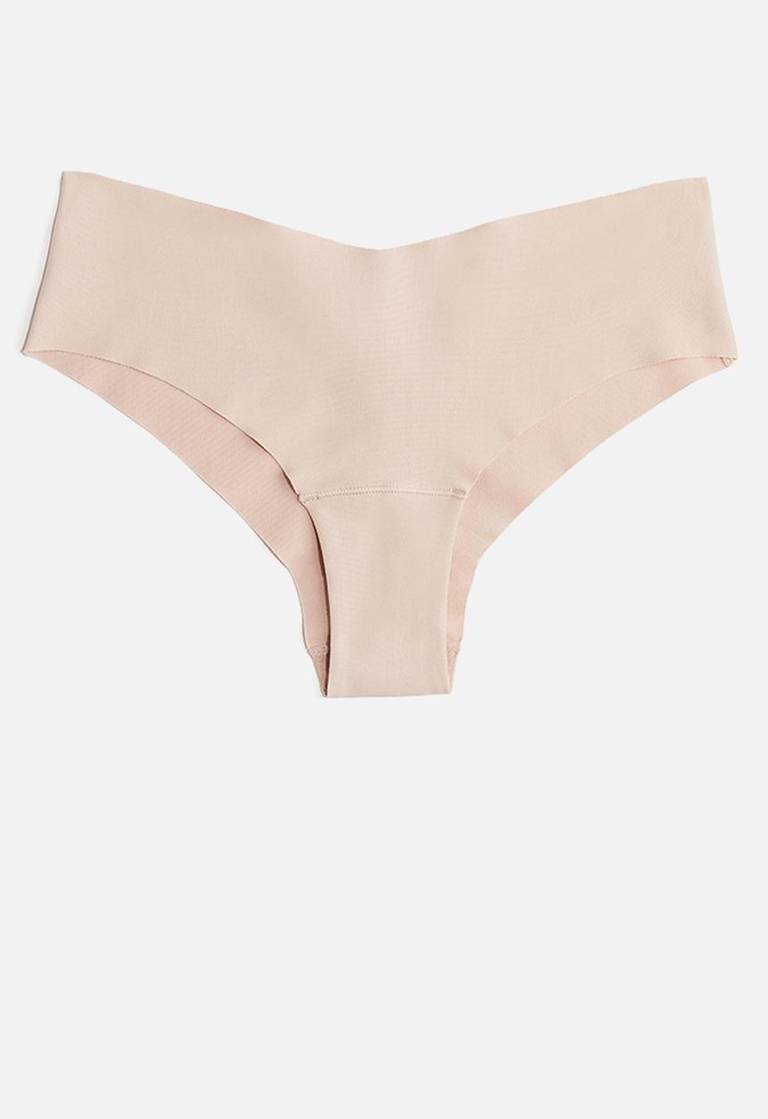 H&M - 3-pack invisible hipster briefs - beige