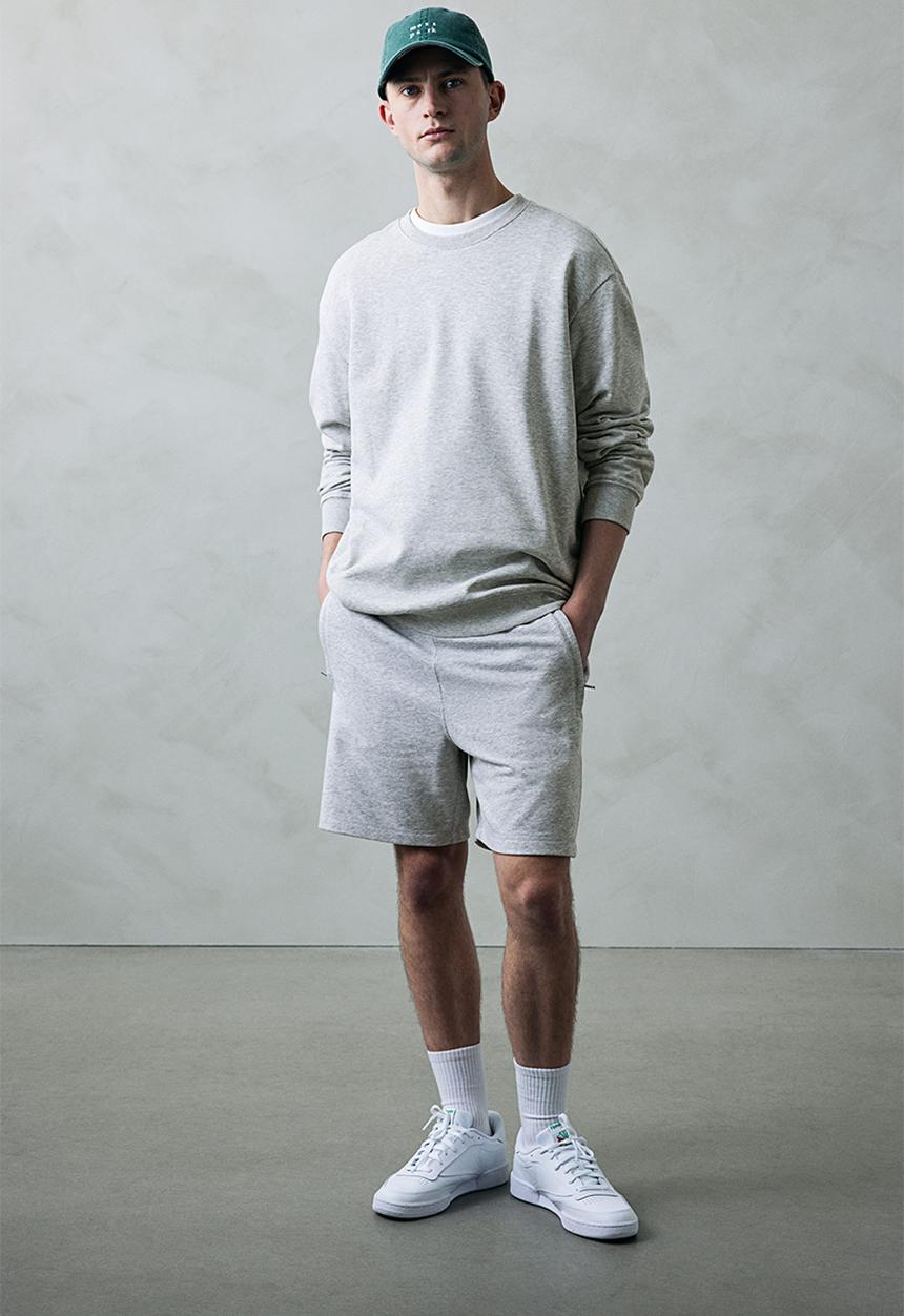 H&M - Coolmax® shorts - grey marl