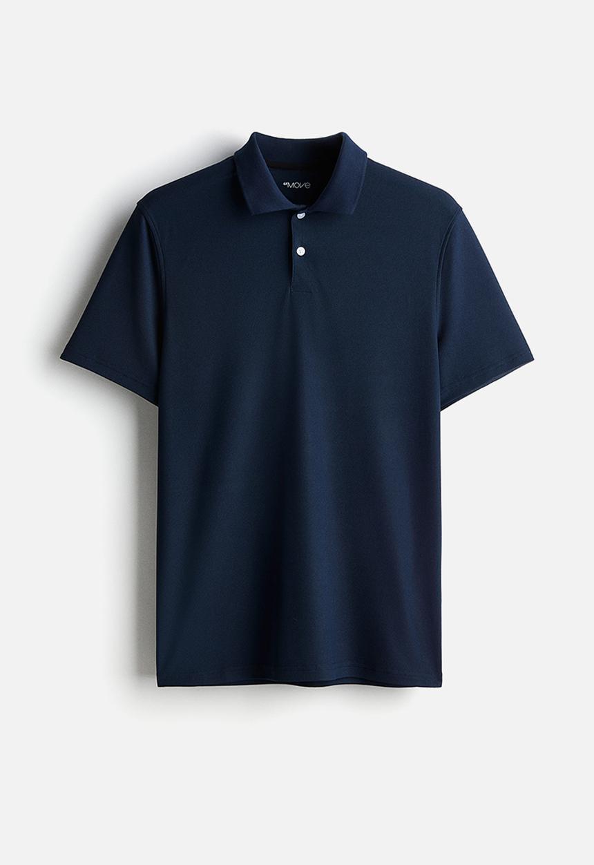 H&M - Piqué sports top - navy blue