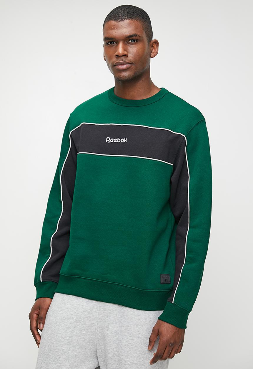 Reebok - Cl game day piping crew - collegiate green