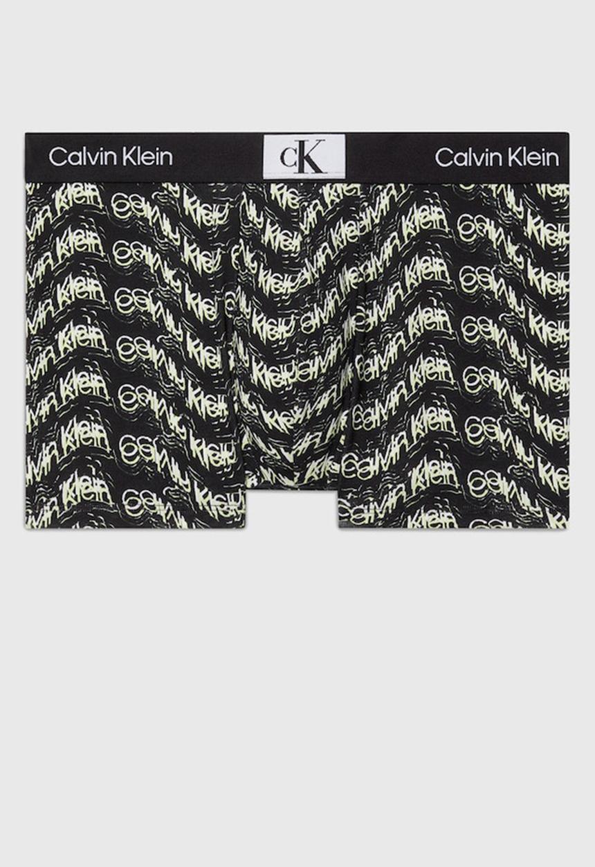 Calvin Klein - Trunk - Bubble Gum Wrapper Print Black