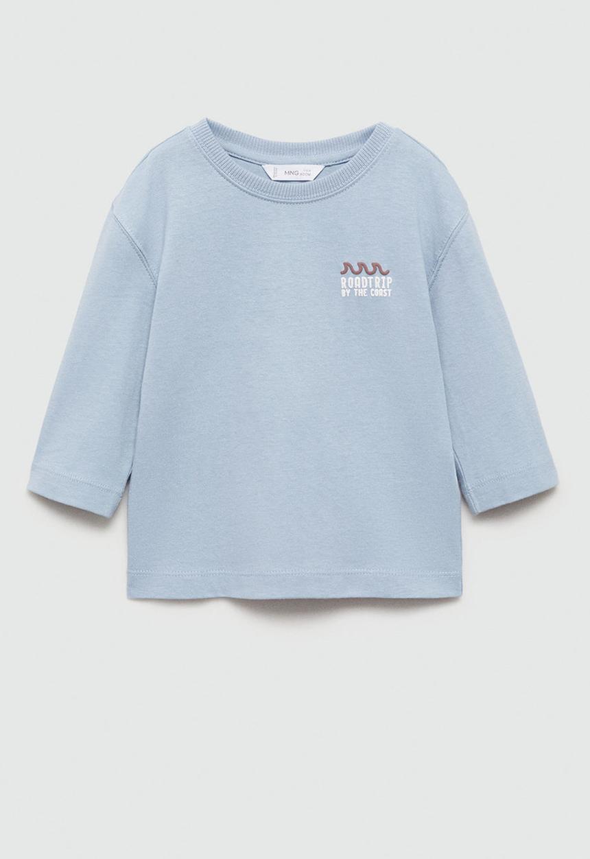 MANGO - T-shirt guau - light/pastel blue