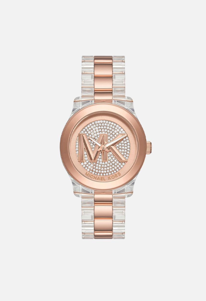 Michael Kors - Runway jetset - silver & rose gold