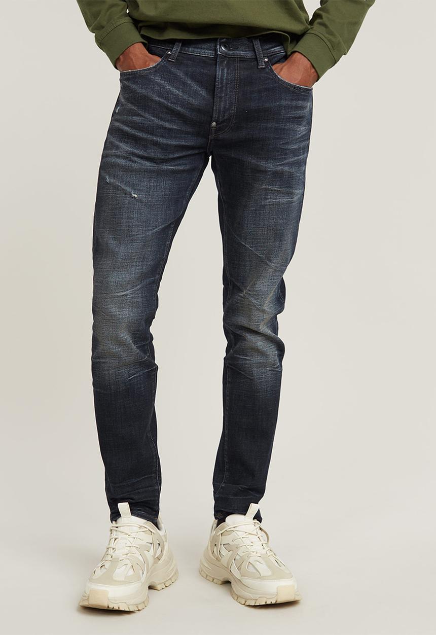 G-STAR - Revend FWD Skinny - worn in mountainous desert destroyed