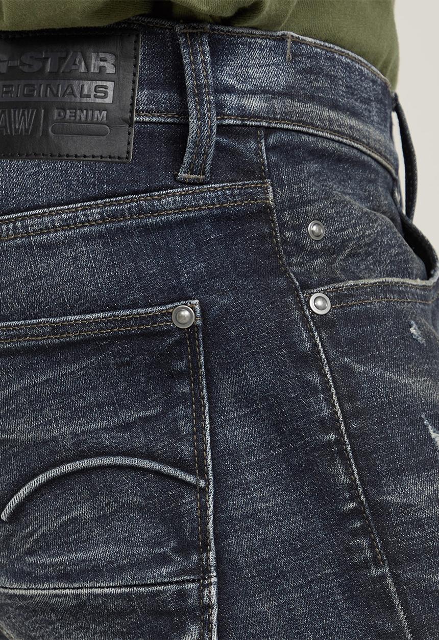 G-STAR - Revend FWD Skinny - worn in mountainous desert destroyed