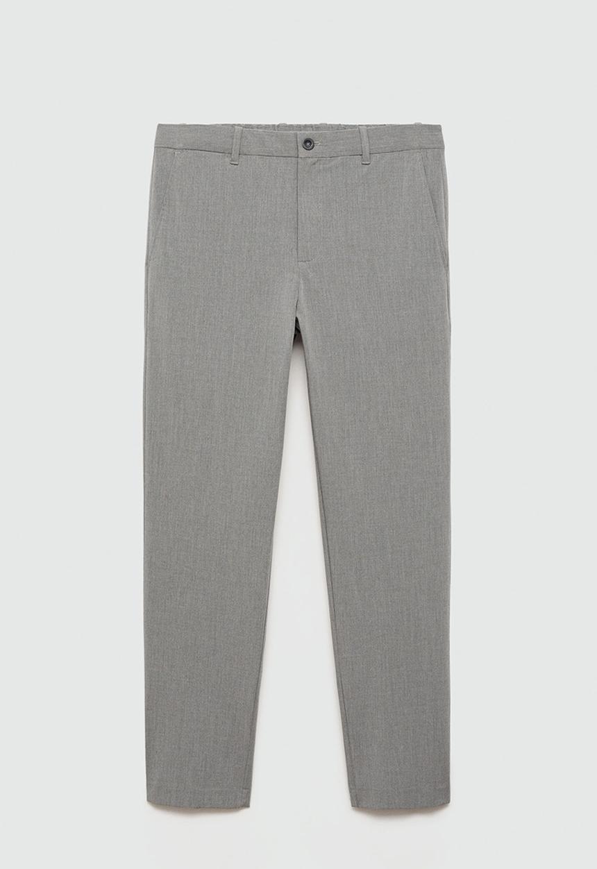 MANGO - Trousers bologna - gray