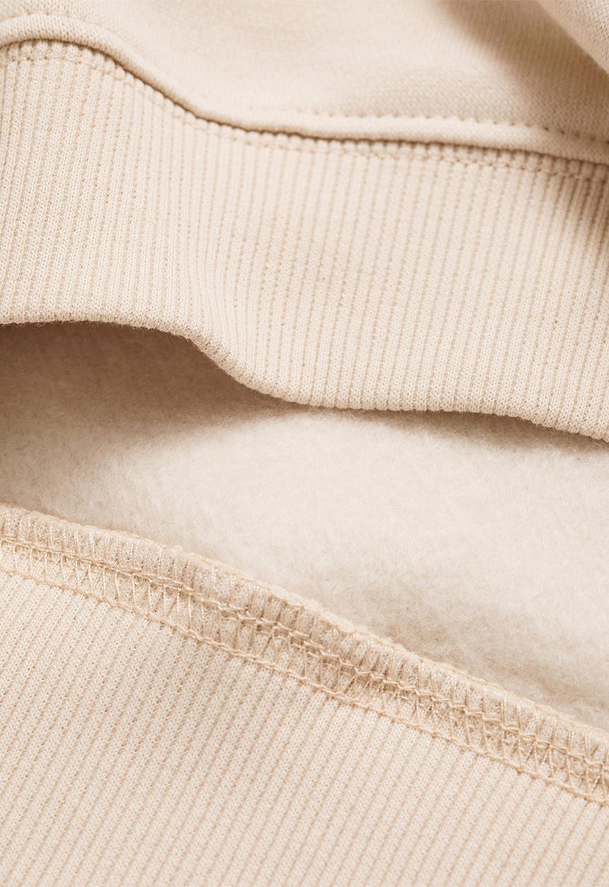 MANGO - Sweatshirt flow - light pastel brown