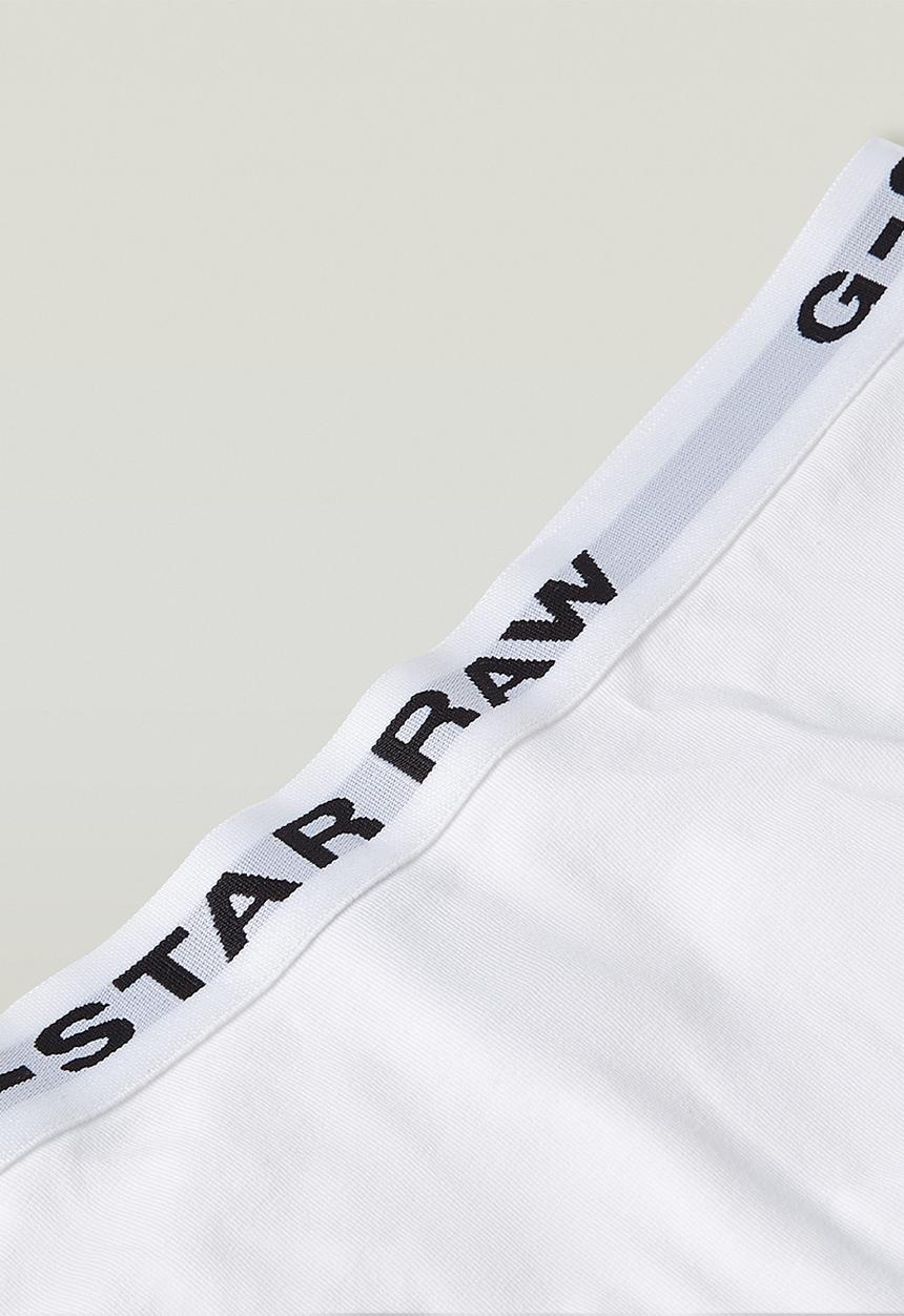 G-STAR - Hipster Wmn 3 Pack - White/White/White