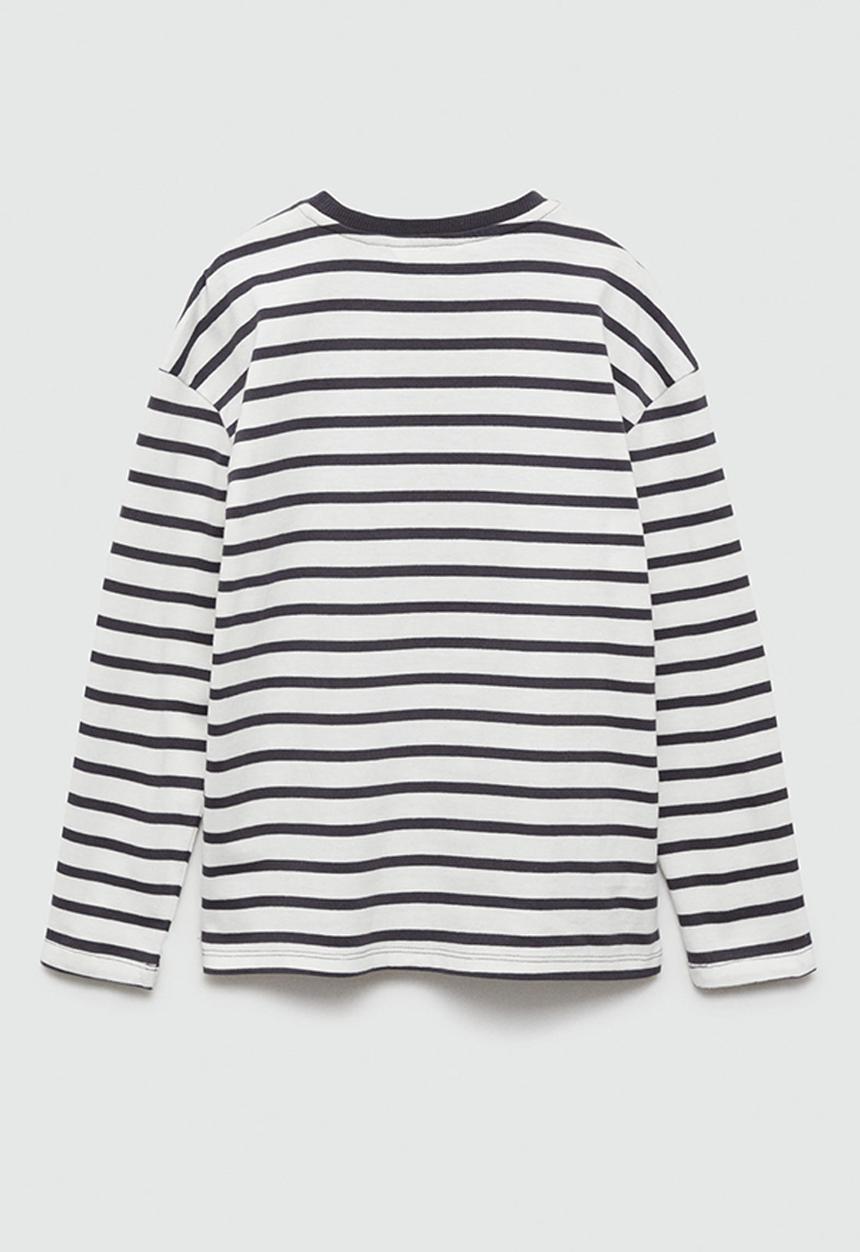 MANGO - T-shirt lucky - charcoal