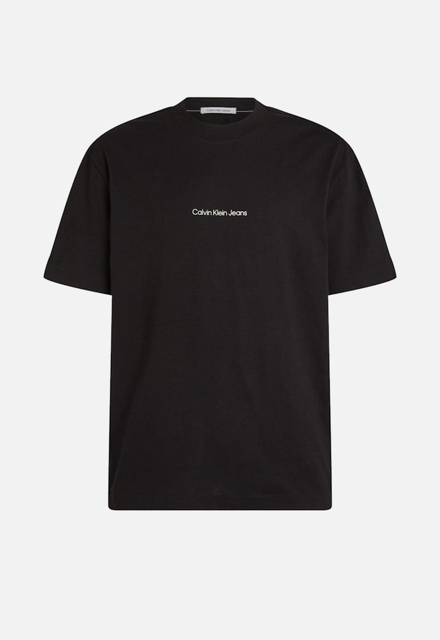 Calvin Klein - Grid Monogram Tee - Ck Black