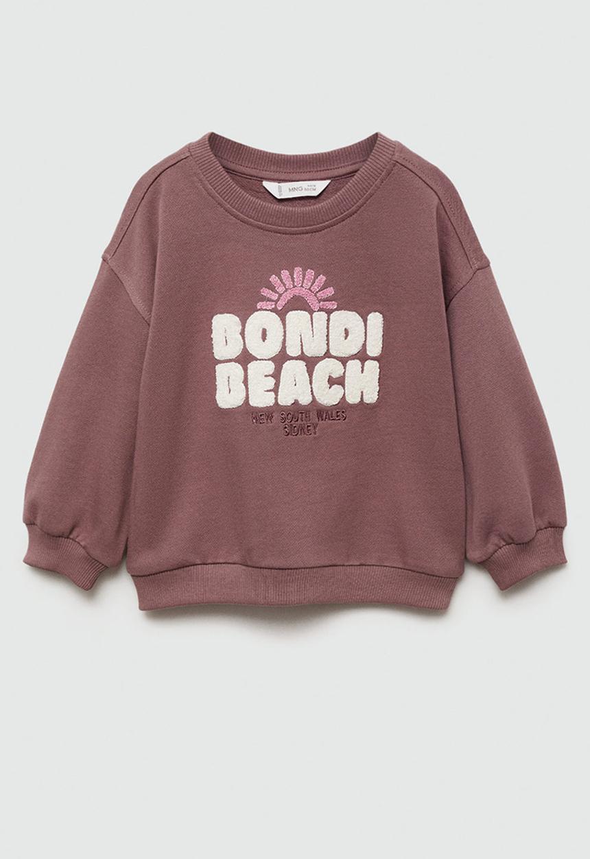 MANGO - Sweatshirt bondi - dark purple