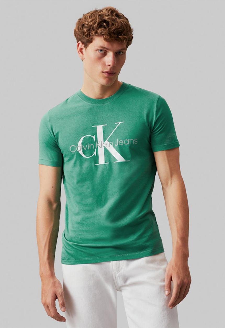 Calvin Klein - Seasonal Monologo Tee - Bahama Green