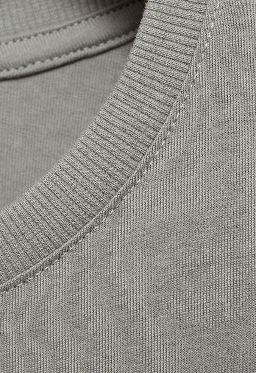 MANGO - T-shirt tiburon - gray