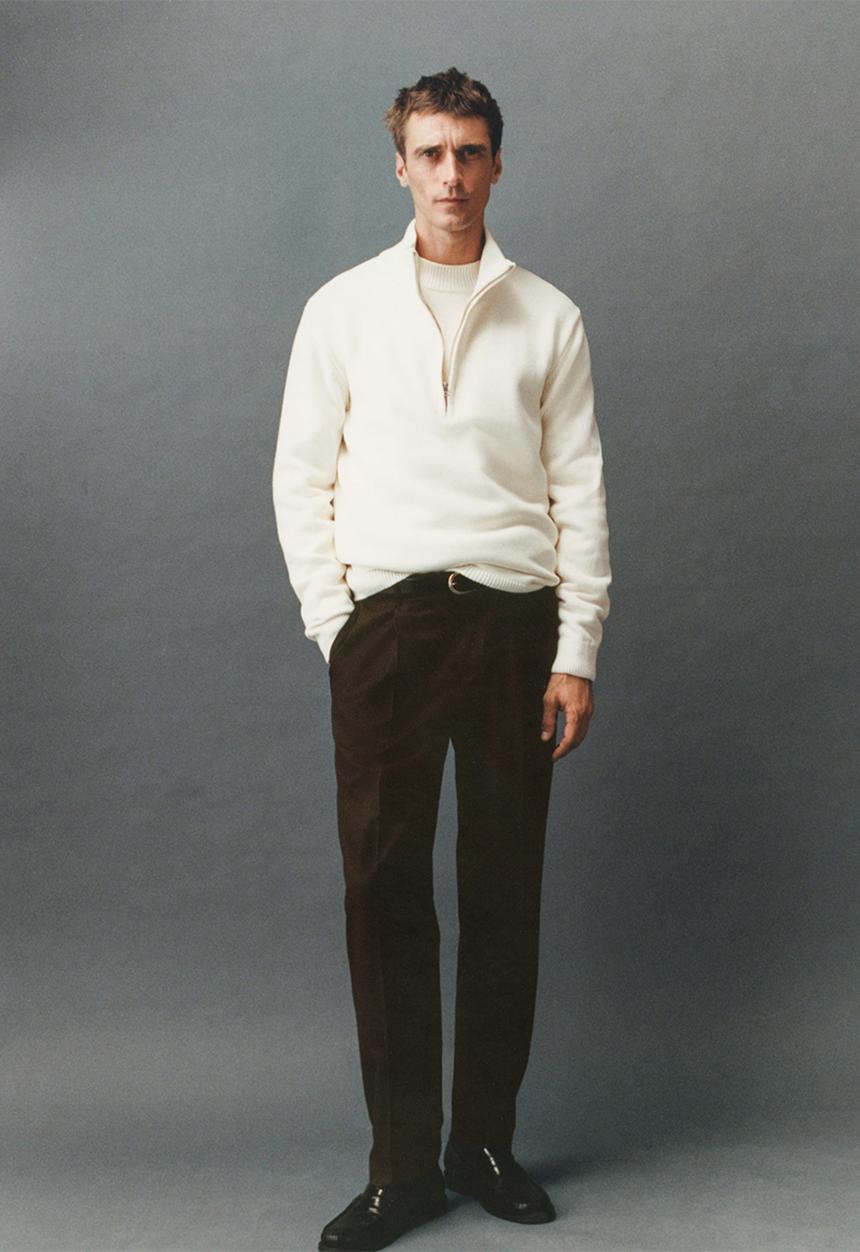 MANGO - Trousers aaron - dark brown