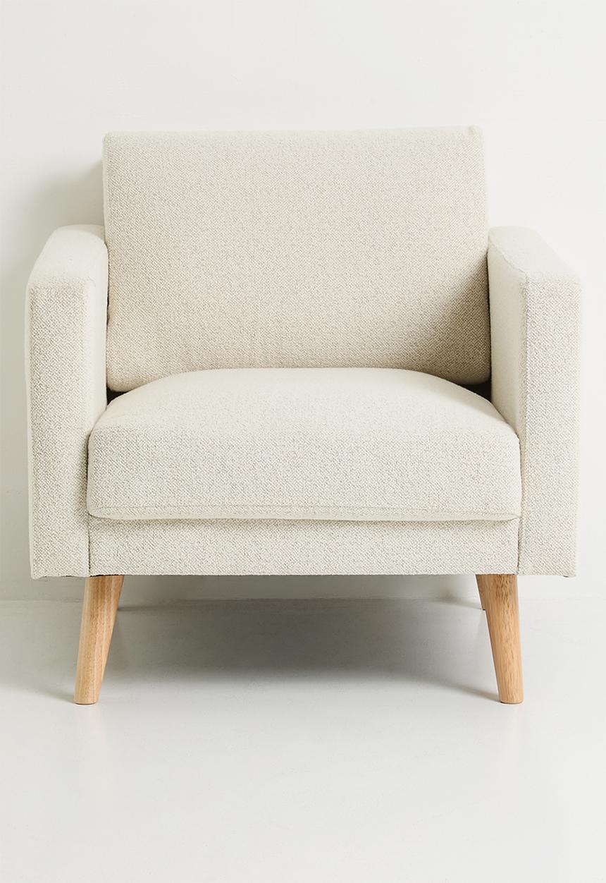 Sixth Floor - Stella armchair - cream monza