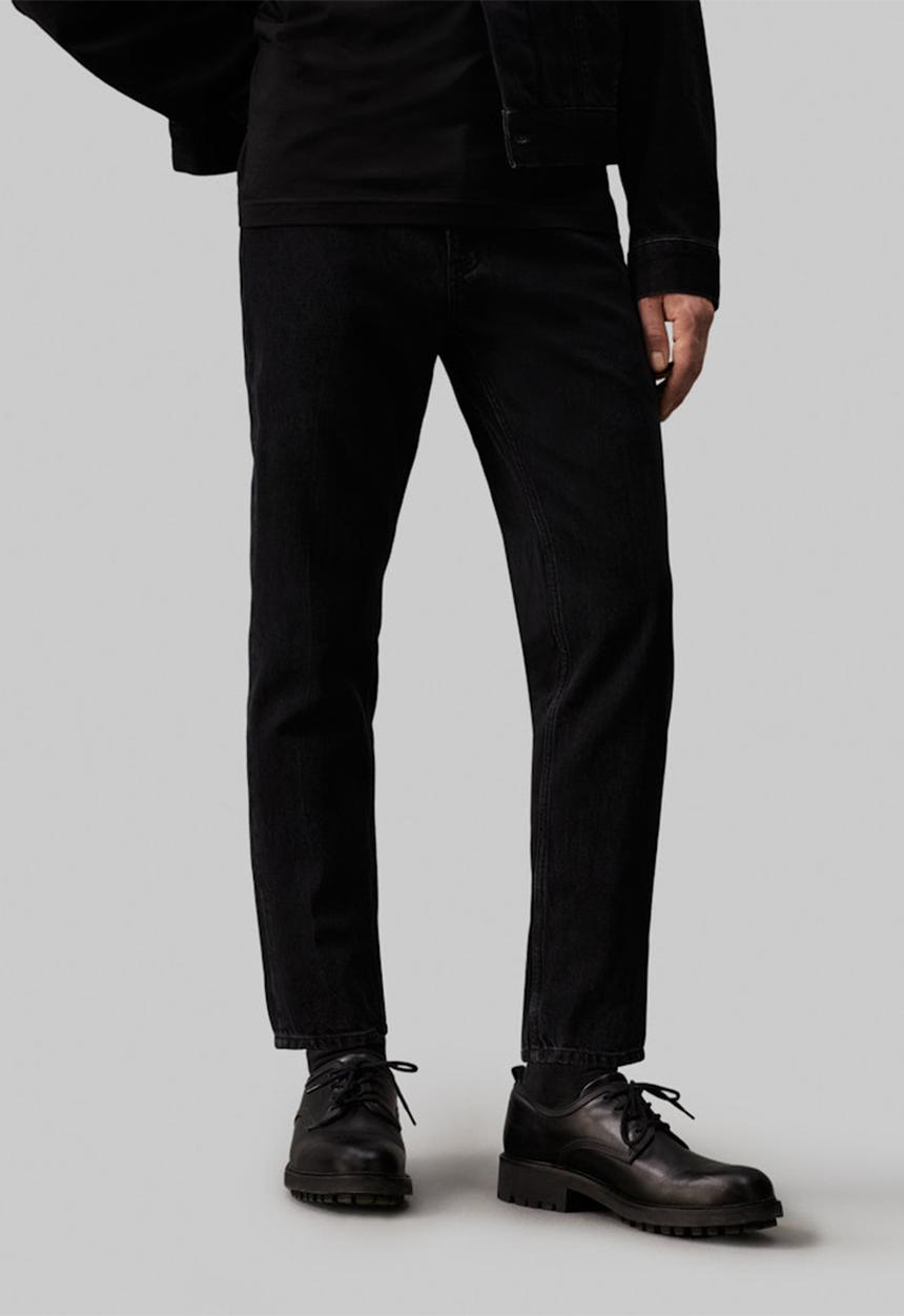 Calvin Klein - DAD JEAN - Denim Black