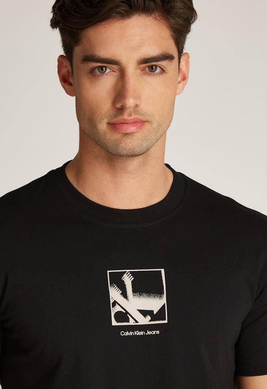 Calvin Klein - Grid box tee - ck black