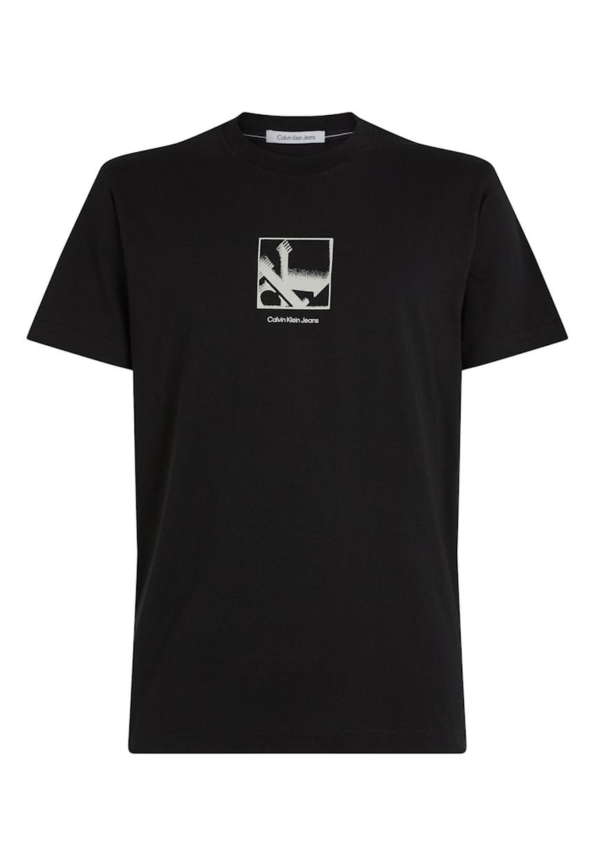 Calvin Klein - Grid box tee - ck black