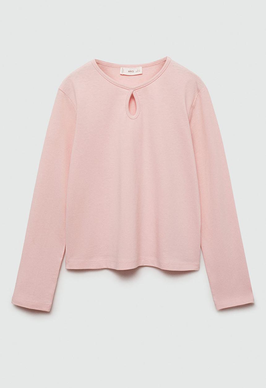 MANGO - T-shirt vico - pink