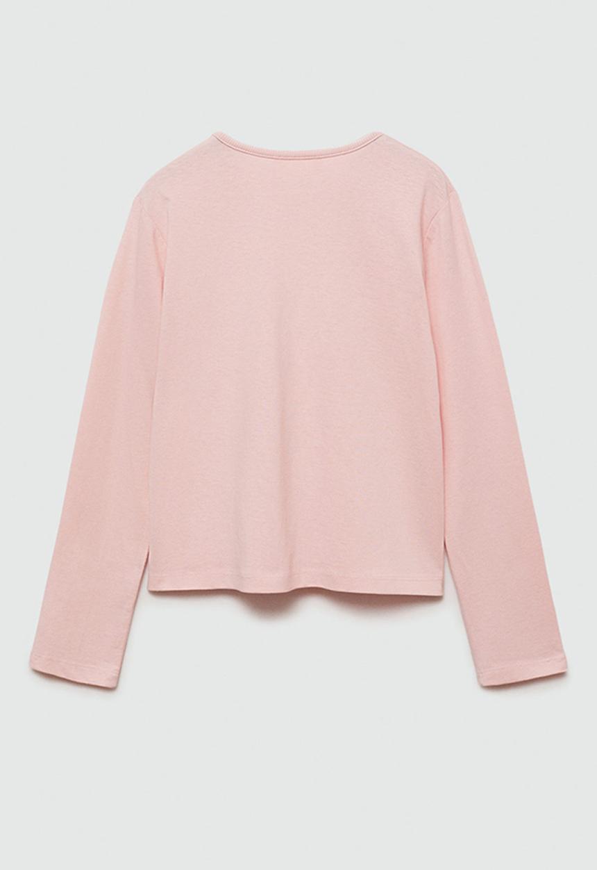 MANGO - T-shirt vico - pink