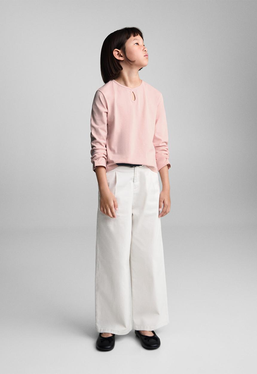 MANGO - T-shirt vico - pink