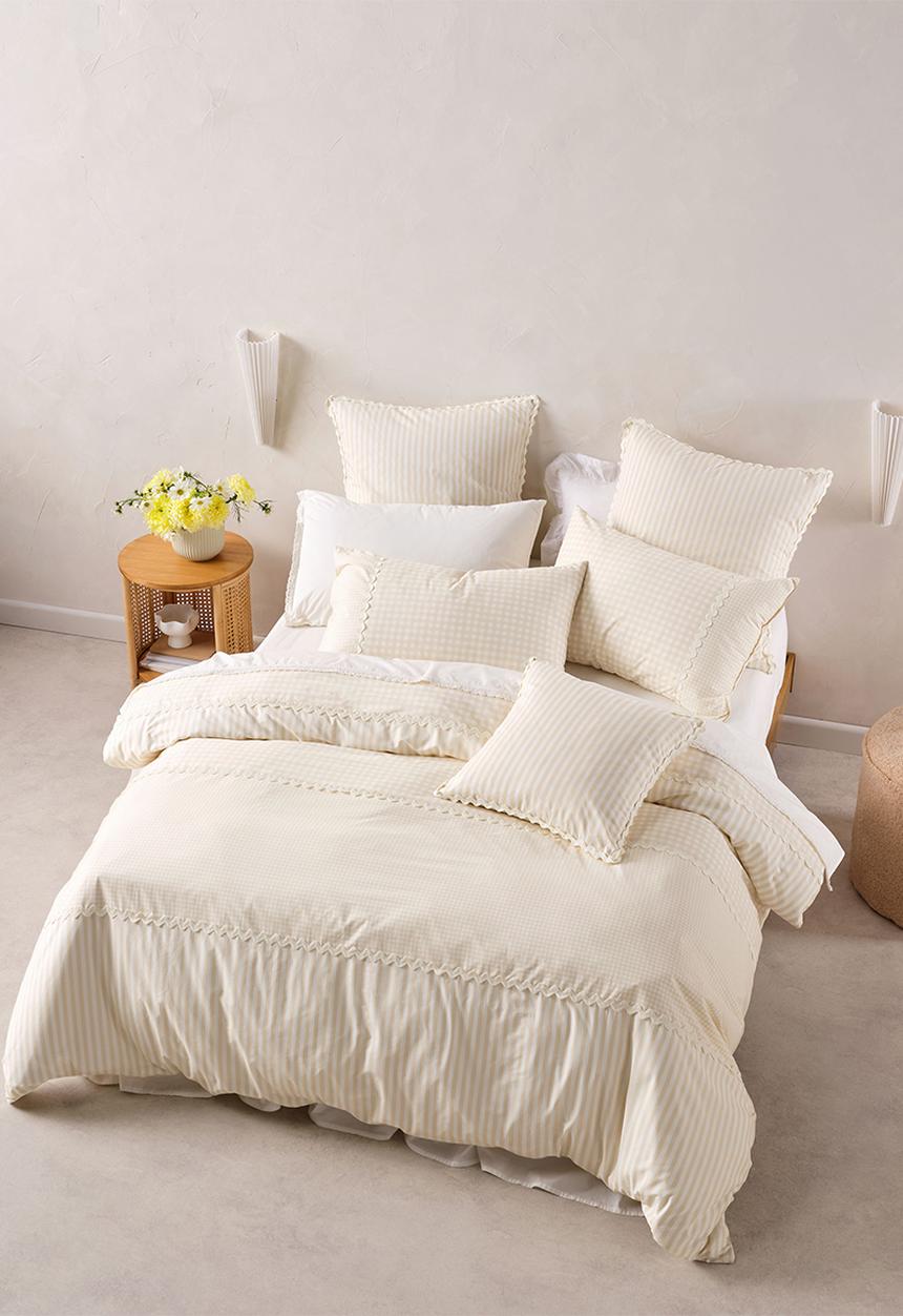Linen House - Chica Duvet Cover Set - Natural