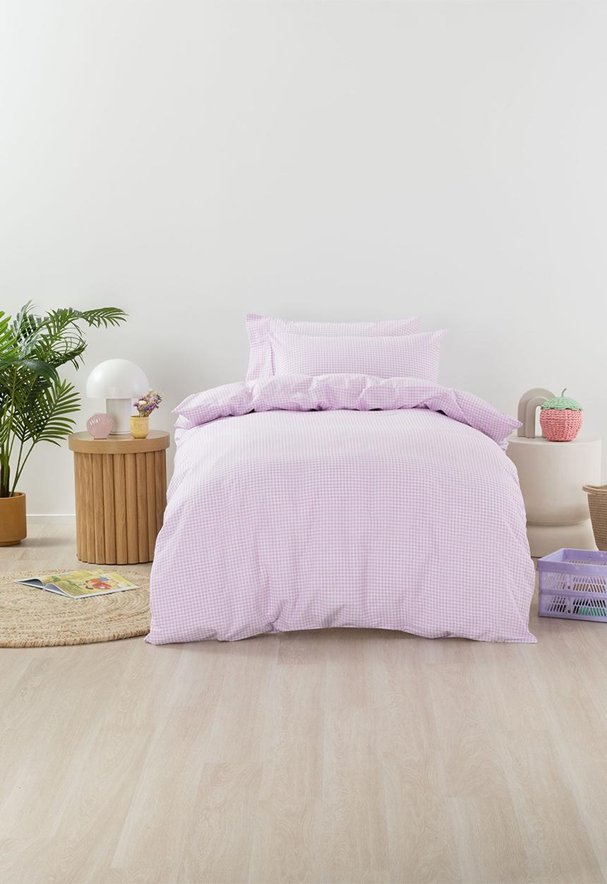 Linen House - Jagger Duvet Cover Set - Lilac