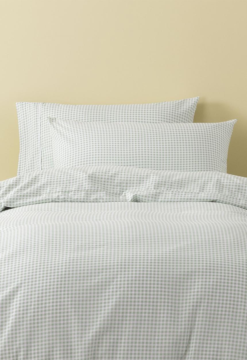 Linen House - Jagger Duvet Cover Set - Sage