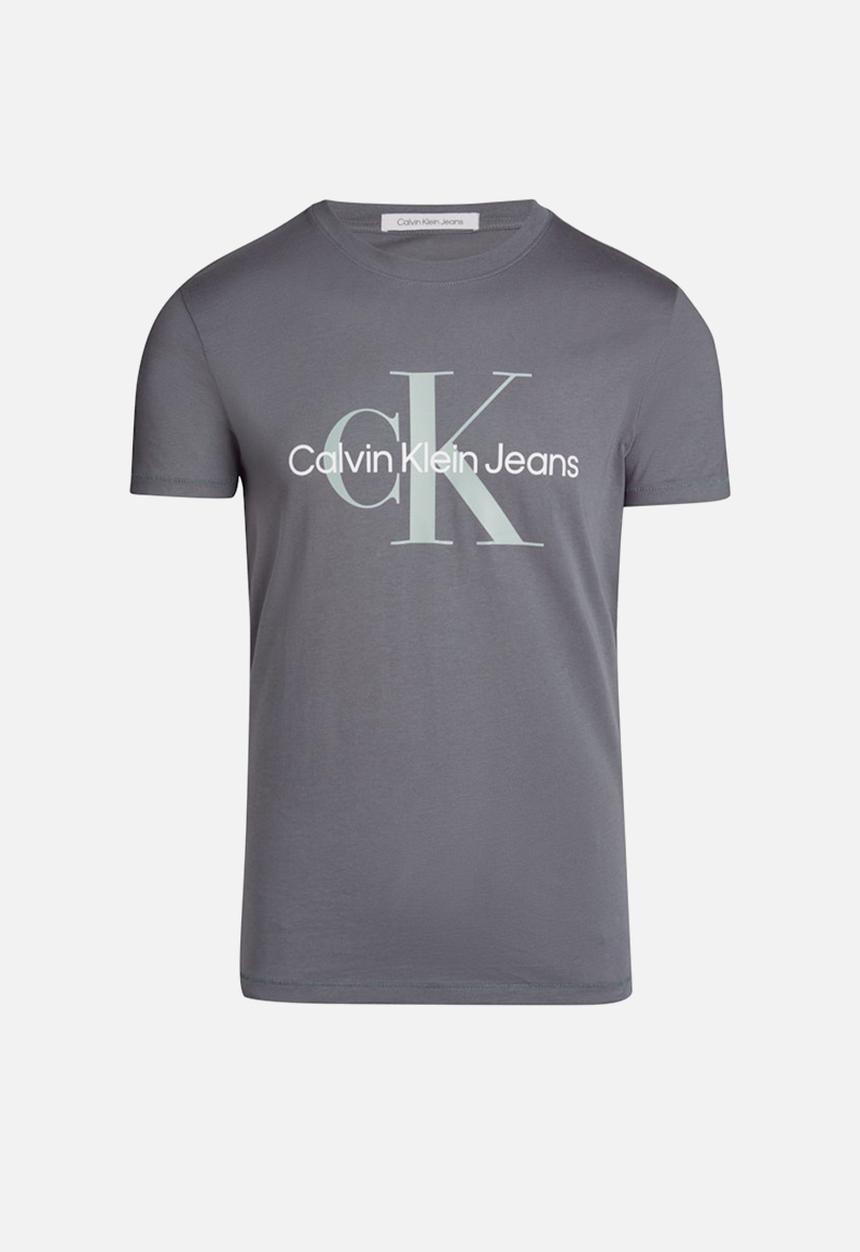 Calvin Klein - Seasonal monologo tee - endless grey