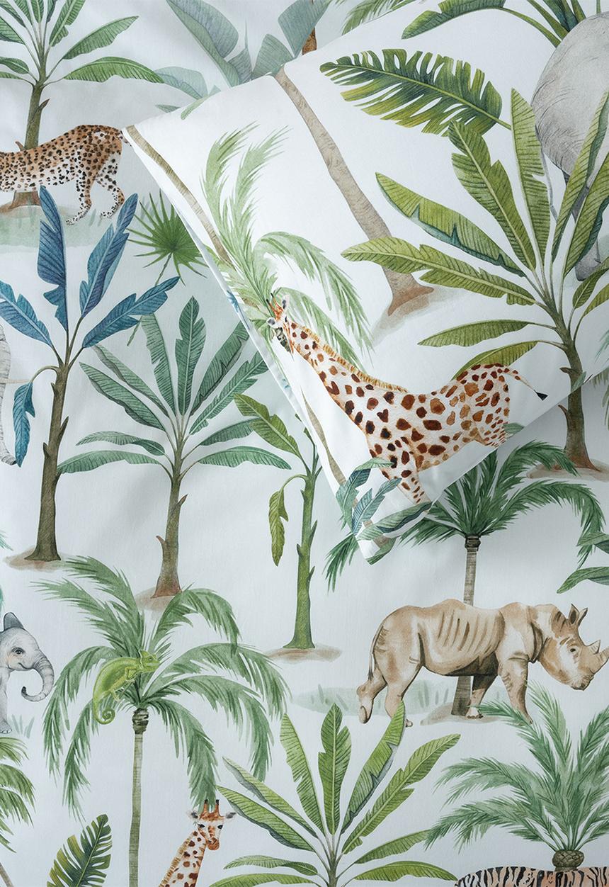 Linen House - Jungle Oasis Duvet Cover Set - Green