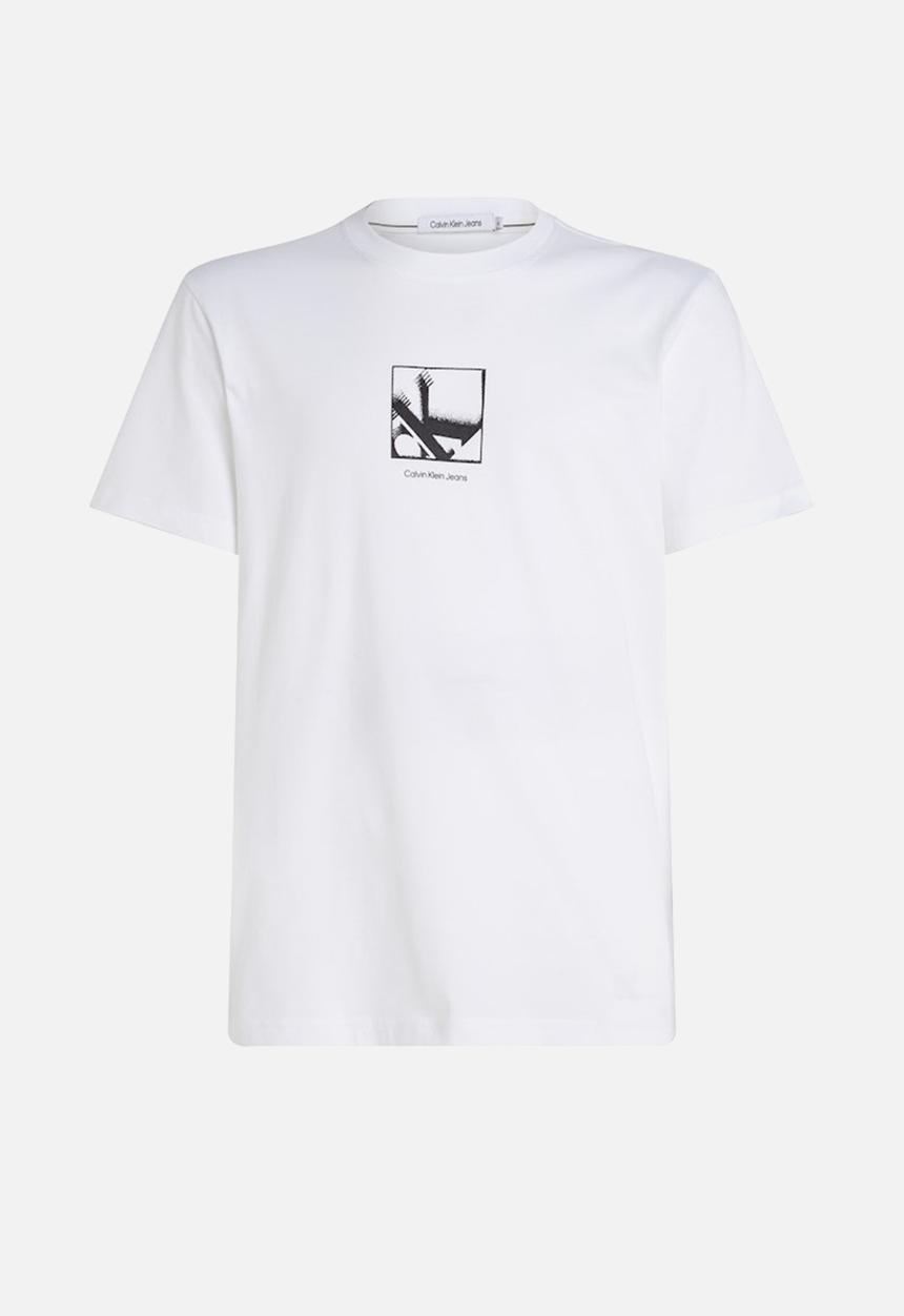 Calvin Klein - Grid box tee - bright white