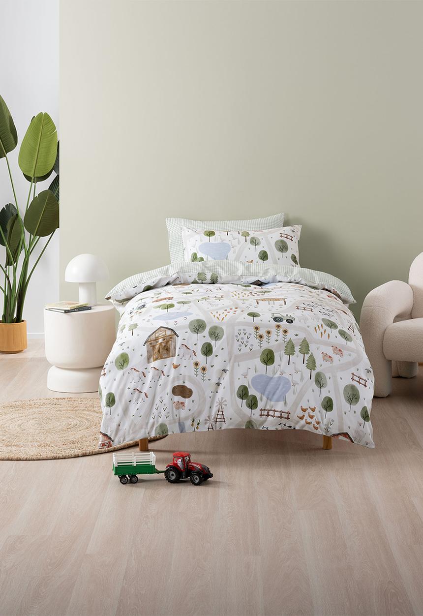 Linen House - On The Farm Duvet Cover Set - Multi
