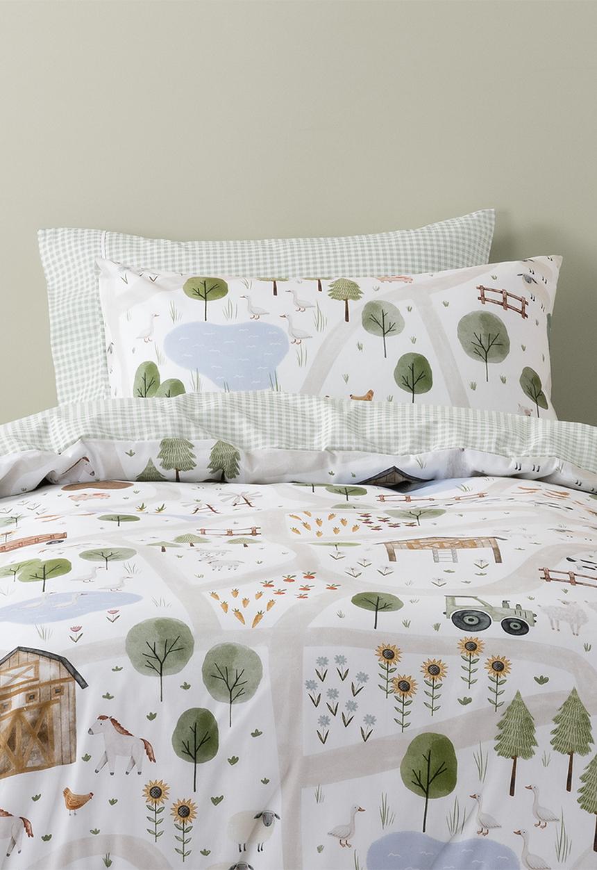 Linen House - On The Farm Duvet Cover Set - Multi