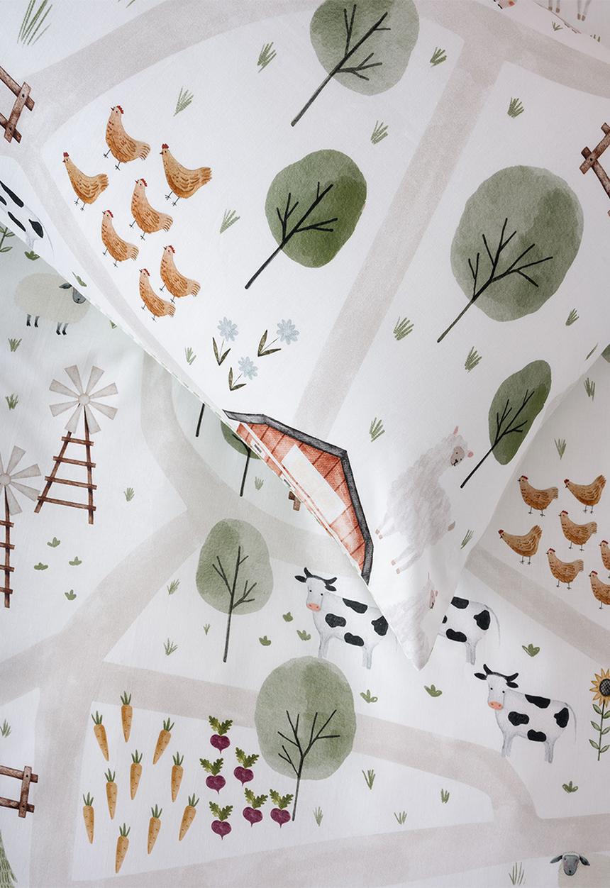Linen House - On The Farm Duvet Cover Set - Multi