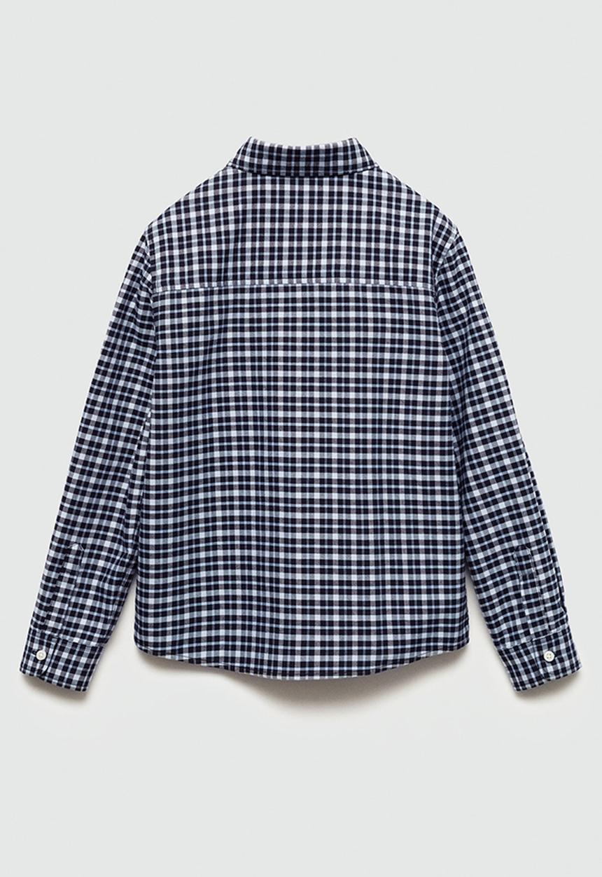 MANGO - Shirt nacho - medium blue