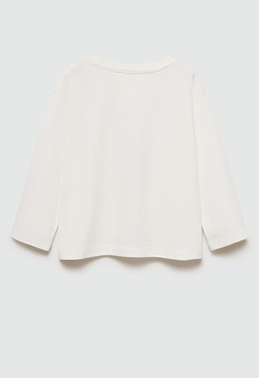 MANGO - T-shirt raton - natural