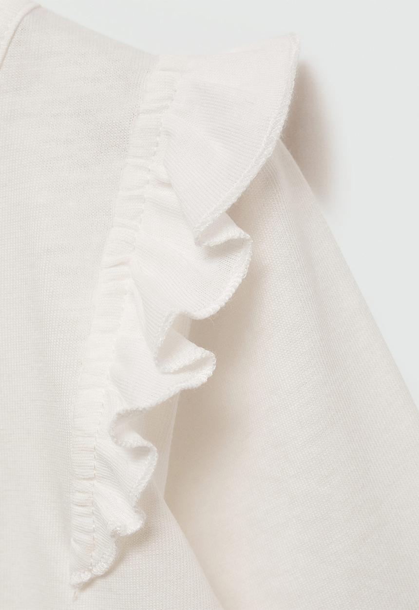MANGO - T-shirt italy - natural