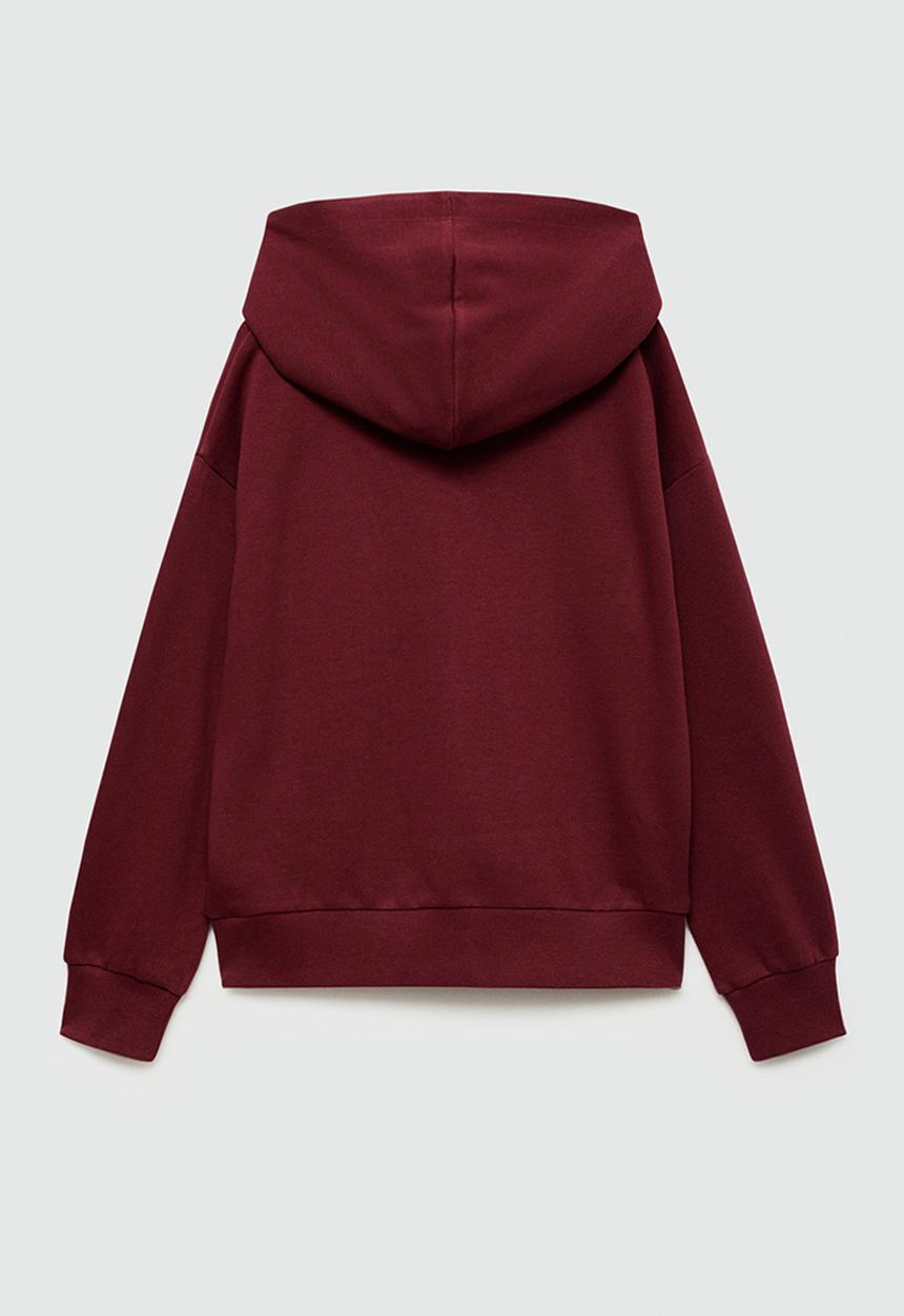 MANGO - Sweatshirt bella - dark red