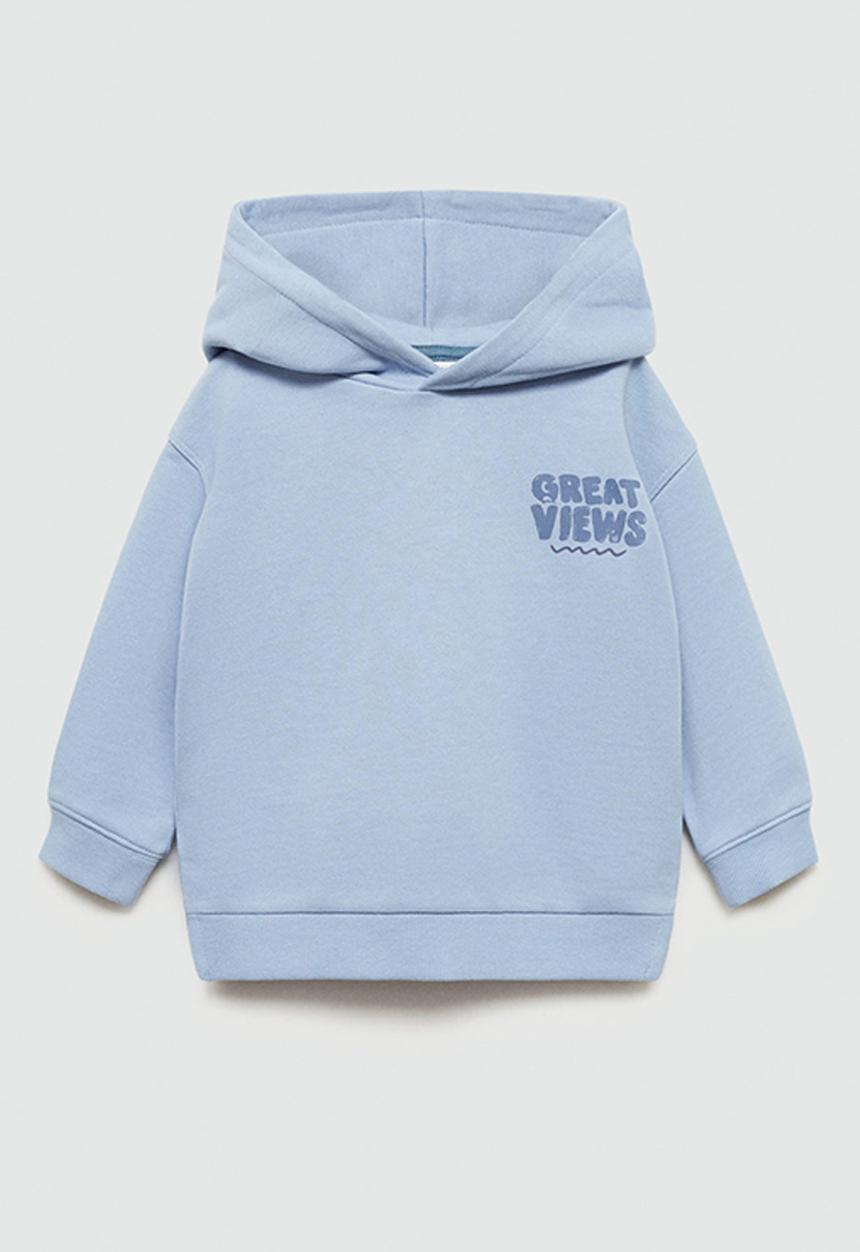 MANGO - Sweatshirt road - medium blue