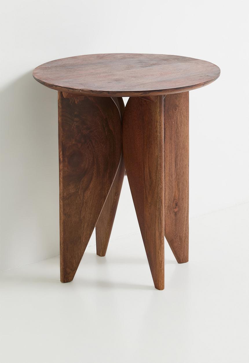 Sixth Floor - Mango wooden side table-natural