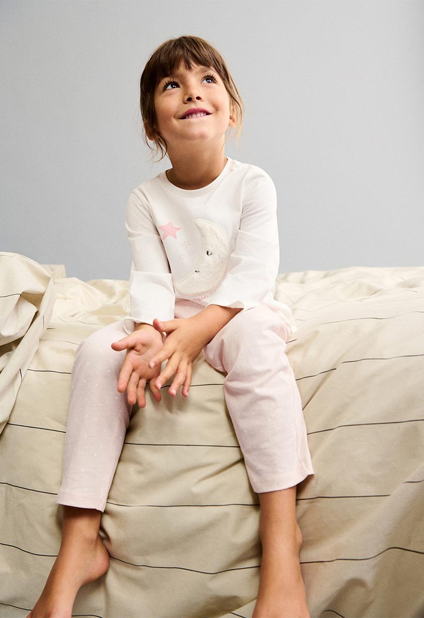 MANGO - Pyjamas luna - light/pastel pink