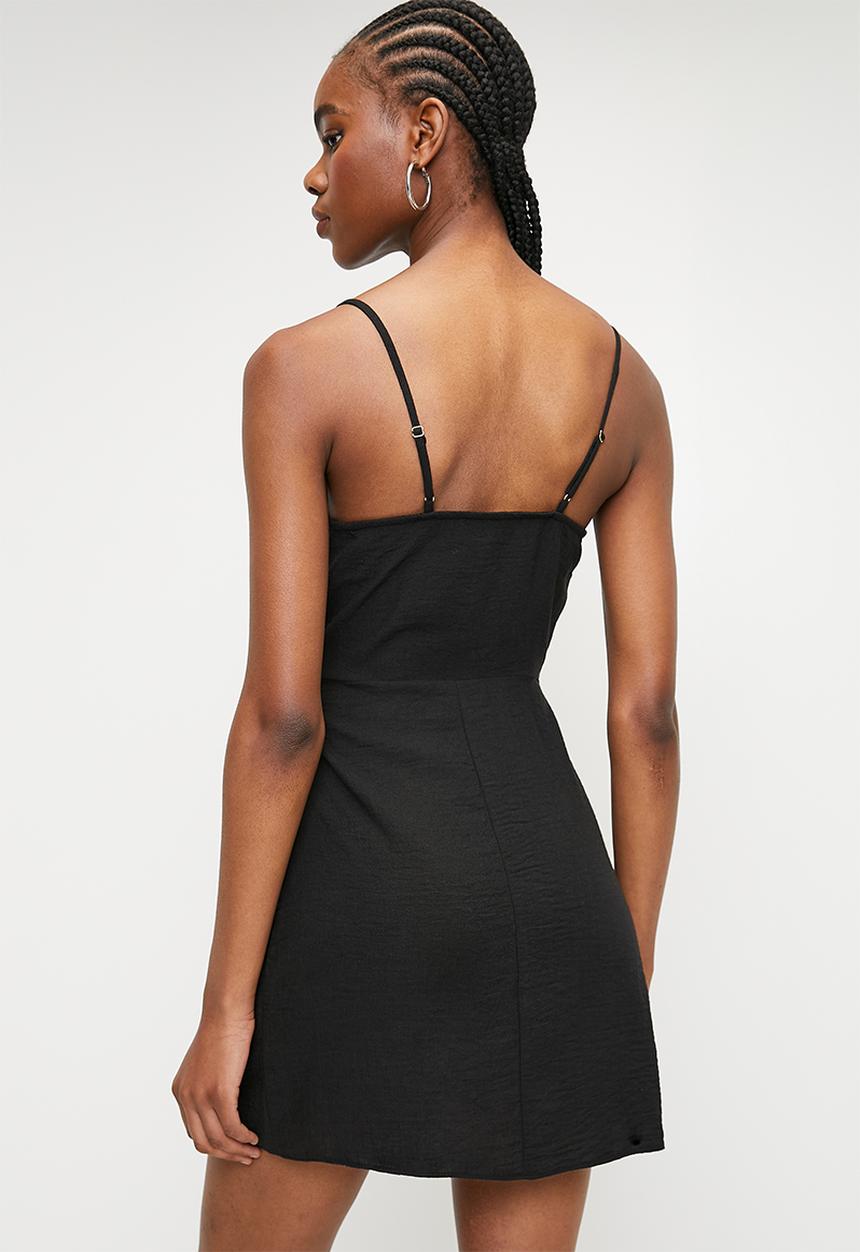 Superbalist - Mini Wrap Dress - Black